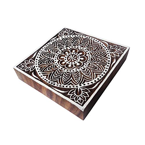 Royal Kraft 4 Inch Papier Holz Stempel Groß Quadrat Blume Muster Großer Drucken Blöcke Royal Kraft 4 Inch Papier Holz Stempel Groß Quadrat Blume Muster Großer Drucken Blöcke von Royal Kraft