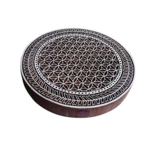 Royal Kraft 6 Inch Elegant Holz Stempel Groß Geometrisch Runden Muster Großer Drucken Blöcke Royal Kraft 6 Inch Elegant Holz Stempel Groß Geometrisch Runden Muster Großer Drucken Blöcke von Royal Kraft
