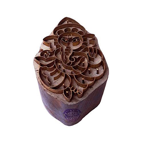 Abstrakt Drucken Stempel Messing Ganesha Designs Hölzern Lehm Stempel Abstrakt Drucken Stempel Messing Ganesha Designs Hölzern Lehm Stempel von Royal Kraft