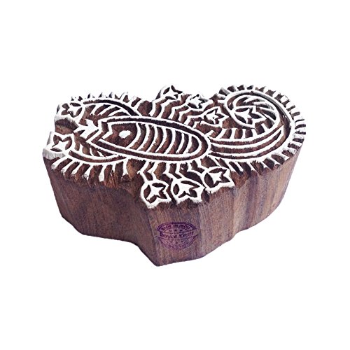 Indisch Skorpion Insekt Muster Hölzern Drucken Blöck - DIY Henna Stoff Textil Papier Ton Keramik Blocke Druck Stempel Indisch Skorpion Insekt Muster Hölzern Drucken Blöck - DIY Henna Stoff Textil Papier Ton Keramik Blocke Druck Stempel von Royal Kraft