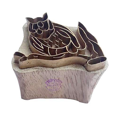 Royal Kraft Eule Messing Holzstempel für den Blockdruck auf Ton, Keramik, Stoff BDtag007 Royal Kraft Eule Messing Holzstempel für den Blockdruck auf Ton, Keramik, Stoff BDtag007 von Royal Kraft