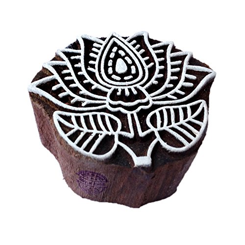 Stilvoll Blumen Motif Lotus Holz stoff Druck Block - DIY Henna Stoff Textil Papier Ton Keramik Blocke Druck Stempel Stilvoll Blumen Motif Lotus Holz stoff Druck Block - DIY Henna Stoff Textil Papier Ton Keramik Blocke Druck Stempel von Royal Kraft