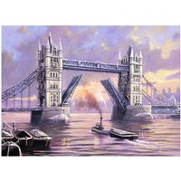 Malen nach Zahlen "Tower Bridge", 30 x 40 cm von Multi