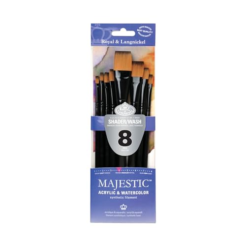 Royal & Langnickel Majestic Acryl & Aquarell Shader/Wash Pinsel Royal & Langnickel Majestic Acryl & Aquarell Shader/Wash Pinsel von Royal & Langnickel