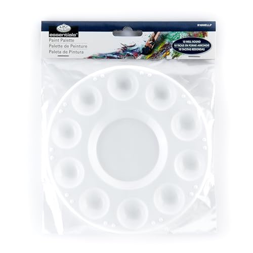 Royal & Langnickel R10WELLP Plastikpalette rund mit 10 Mulden Royal & Langnickel R10WELLP Plastikpalette rund mit 10 Mulden von Royal & Langnickel