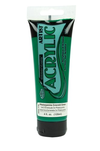 Royal & Langnickel RAA-116 Essentials 120 ml Pthalocaynine Smaragdgrüne Acrylfarbe von Royal Langnickel