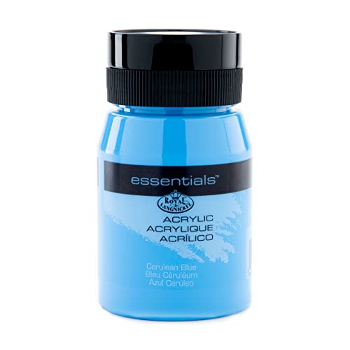 Royal & Langnickel RAA-5143 Essentials Acrylfarbe 500 ml Cerulean Blue von Royal & Langnickel