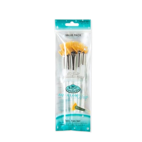 Royal & Langnickel RAQUA-204 - Aqualon Wisp 5-teiliges Fächer-Pinsel Set Royal & Langnickel RAQUA-204 - Aqualon Wisp 5-teiliges Fächer-Pinsel Set von Royal & Langnickel