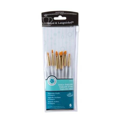 Royal & Langnickel RSET-9171 - Golden Taklon 7-teiliges Pinsel Set Royal & Langnickel RSET-9171 - Golden Taklon 7-teiliges Pinsel Set von Royal & Langnickel
