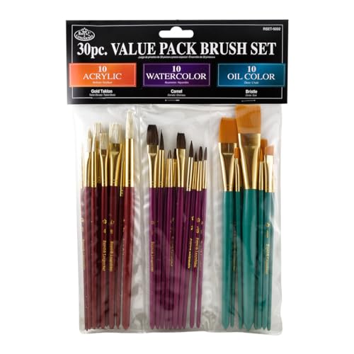 Royal & Langnickel RSET-9202 - 30-teiliges preisgünstiges, Value Pinsel Set Royal & Langnickel RSET-9202 - 30-teiliges preisgünstiges, Value Pinsel Set von Royal & Langnickel