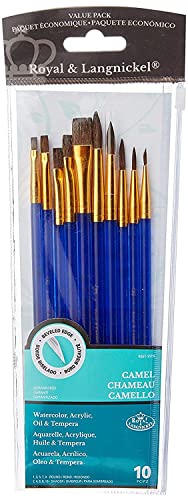 Royal & Langnickel SVP6 - 10-teiliges preisgünstiges, Super Value Marderhaar-Pinsel Set Royal & Langnickel SVP6 - 10-teiliges preisgünstiges, Super Value Marderhaar-Pinsel Set von Royal & Langnickel
