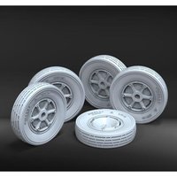 Autoblinda AB41 - Libia - Wheels set von Royal Model