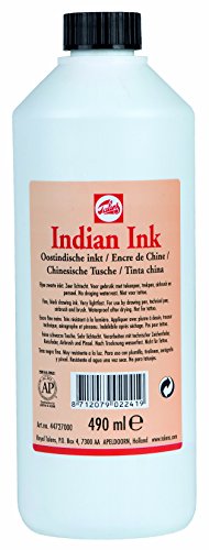 Talens Indian Ink - 490ml Zeichentusche/Chinesische Tusche von Royal Talens