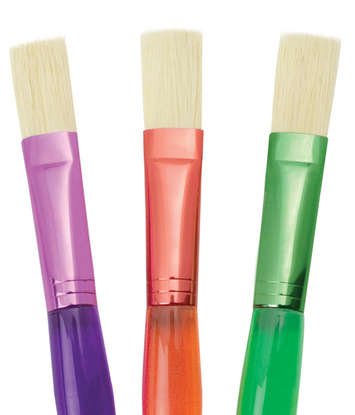 Royal and Langnickel Big Kid's Choice Pinsel – 3 flache Pinsel Royal and Langnickel Big Kid's Choice Pinsel – 3 flache Pinsel von Royal & Langnickel