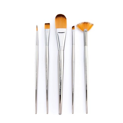 Royal and Langnickel Zen Pinsel-Set, oval, 5-teilig von Royal & Langnickel