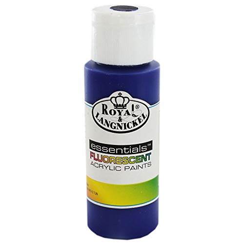 Royal & Langnickel 59 ml Acrylfarbe, Fluoreszierendes SAPHIRBLAU von Royal & Langnickel