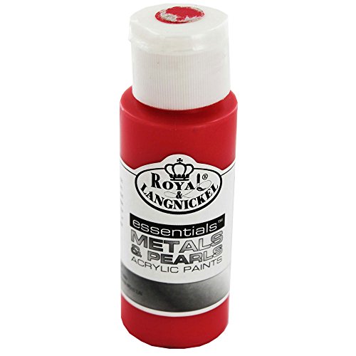 Royal & Langnickel 59 ml Acrylfarbe, PEARL SCARLET FARBE von Royal & Langnickel