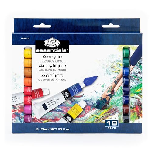 Royal & Langnickel Acrylfarbe, 21 ml, 18 Stück von Royal & Langnickel