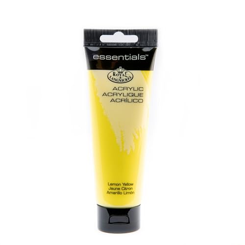 Royal & Langnickel Acrylfarben, 120 ml, Kadmium-Zitronengelb (3 Stück) von Royal & Langnickel