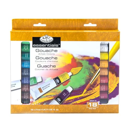 Royal & Langnickel GOU21-18 Gouache, 18 Stück, 21 ml Royal & Langnickel GOU21-18 Gouache, 18 Stück, 21 ml von Royal & Langnickel