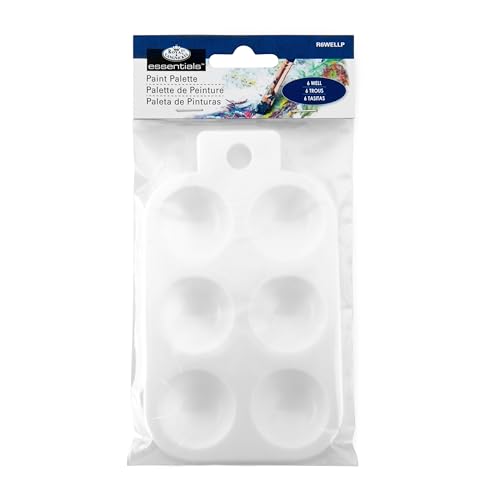 Royal & Langnickel R6WELLP Rechteckige Plastikpalette mit 6 Mulden Royal & Langnickel R6WELLP Rechteckige Plastikpalette mit 6 Mulden von Royal & Langnickel