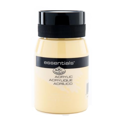 Royal & Langnickel RAA-5118 - Essentials 500 ml Acrylfarbe, neapelgelb von Royal & Langnickel