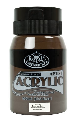 Royal & Langnickel RAA-5144 - Essentials 500 ml Acrylfarbe, ungebrannte umbra Royal & Langnickel RAA-5144 - Essentials 500 ml Acrylfarbe, ungebrannte umbra von Royal & Langnickel