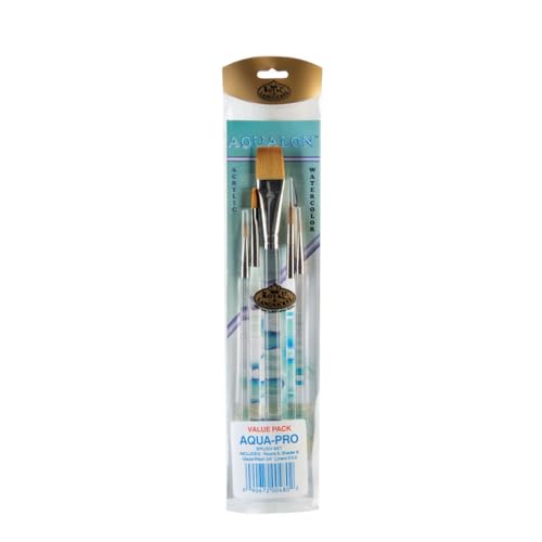 Royal & Langnickel RAQUA-PRO - Aqualon 5-teiliges Profi Pinsel Set Royal & Langnickel RAQUA-PRO - Aqualon 5-teiliges Profi Pinsel Set von Royal & Langnickel