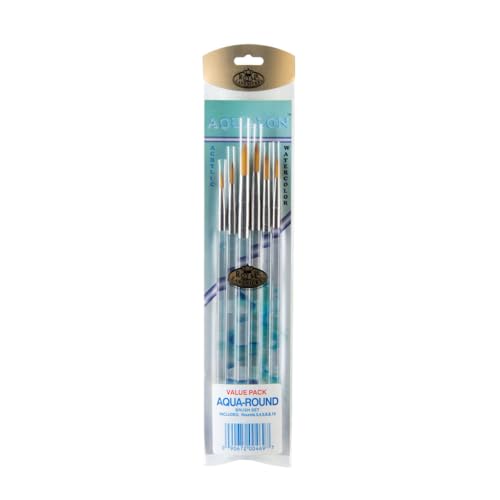 Royal & Langnickel RAQUA-ROUND - Aqualon 6-teiliges Rund-Pinsel Set Royal & Langnickel RAQUA-ROUND - Aqualon 6-teiliges Rund-Pinsel Set von Royal & Langnickel