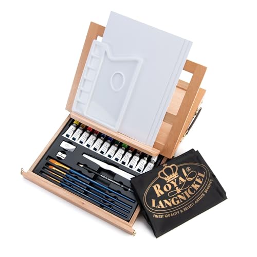 Royal & Langnickel REA-4901 - Staffelei Set für Acrylmalerei mit Aufbewahrungstasche Royal & Langnickel REA-4901 - Staffelei Set für Acrylmalerei mit Aufbewahrungstasche von Royal & Langnickel
