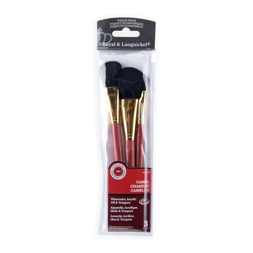Royal & Langnickel RSET-9147 - Mop-Pinsel Set 3-teilig aus Kamelhaar Royal & Langnickel RSET-9147 - Mop-Pinsel Set 3-teilig aus Kamelhaar von Royal & Langnickel