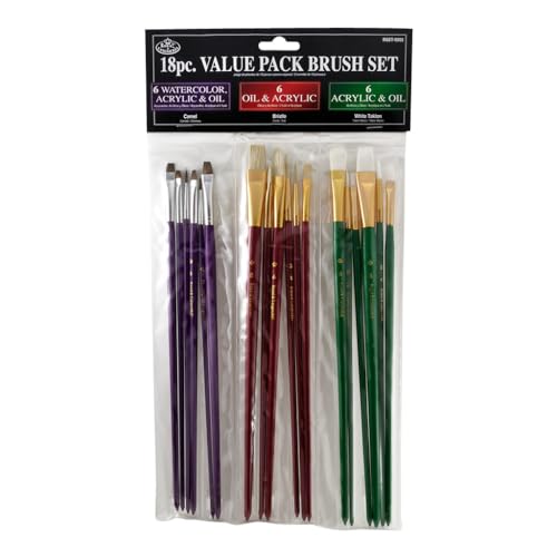 Royal & Langnickel RSET-9203 - 18-teiliges preisgünstiges, Value Pinsel Set Royal & Langnickel RSET-9203 - 18-teiliges preisgünstiges, Value Pinsel Set von Royal & Langnickel