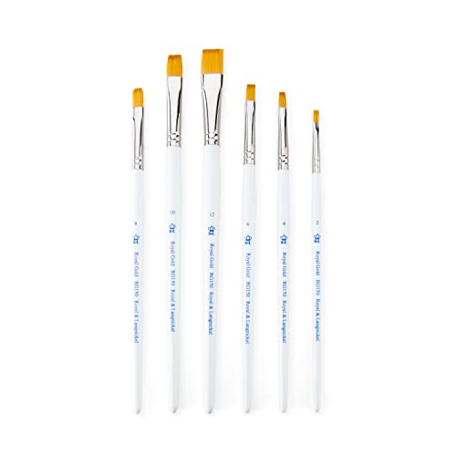 Royal & Langnickel RSET-AMS - Royal Gold 6-teiliges Flach-Pinsel Set Royal & Langnickel RSET-AMS - Royal Gold 6-teiliges Flach-Pinsel Set von Royal & Langnickel