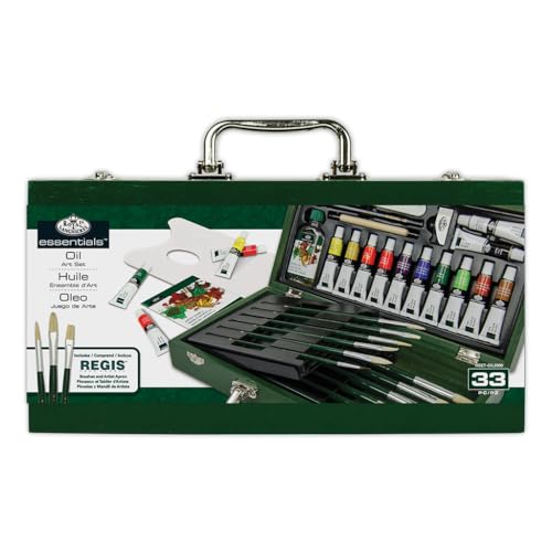 Royal & Langnickel RSET-OIL2000 - Malkasten aus Holz mit Pinsel Set und Ölfarben Royal & Langnickel RSET-OIL2000 - Malkasten aus Holz mit Pinsel Set und Ölfarben von Royal & Langnickel