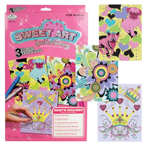 Royal & Langnickel SART-103 - Sweet Art, Mal Set, 3-er Pack Royal & Langnickel SART-103 - Sweet Art, Mal Set, 3-er Pack von Royal & Langnickel