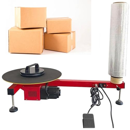 RoyceBee ElectricTable Stretchfolienspender, Elektrische Stretchfolienverpackungsmaschine, Frischhaltefolienspender für Stretchfolienwickelrollen innerhalb von 70 cm RoyceBee ElectricTable Stretchfolienspender, Elektrische Stretchfolienverpackungsmaschine, Frischhaltefolienspender für Stretchfolienwickelrollen innerhalb von 70 cm von RoyceBee