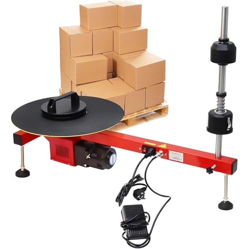 RoyceBee Elektrische Stretchfolien-Wickelmaschine, Tischkarton-Wickelmaschine, Stretchfolien-Spender-Wickelmaschine, Elektrisch oder Manuell Verwendbar, für Stretchfolien-Wickelrollen RoyceBee Elektrische Stretchfolien-Wickelmaschine, Tischkarton-Wickelmaschine, Stretchfolien-Spender-Wickelmaschine, Elektrisch oder Manuell Verwendbar, für Stretchfolien-Wickelrollen von RoyceBee