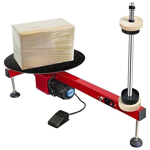 RoyceBee Elektrischer Stretchfolienspender, Elektrischer Stretchwickler, Paletten-Stretchfolien-Verpackungsmaschine, Folienspender-Wickelmaschine, für Stretchfolien-Wickelrollen RoyceBee Elektrischer Stretchfolienspender, Elektrischer Stretchwickler, Paletten-Stretchfolien-Verpackungsmaschine, Folienspender-Wickelmaschine, für Stretchfolien-Wickelrollen von RoyceBee