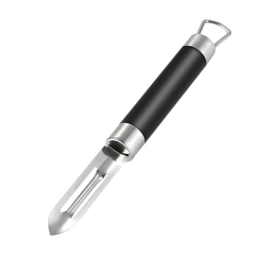 Royomal Sparschäler, 19 cm Gemüseschäler, Edelstahl Zweischneidig Pendelklinge, Schäler mit Beweglicher Klinge, für Küche für Obst Karotten Auberginen Mango Royomal Sparschäler, 19 cm Gemüseschäler, Edelstahl Zweischneidig Pendelklinge, Schäler mit Beweglicher Klinge, für Küche für Obst Karotten Auberginen Mango von Royomal