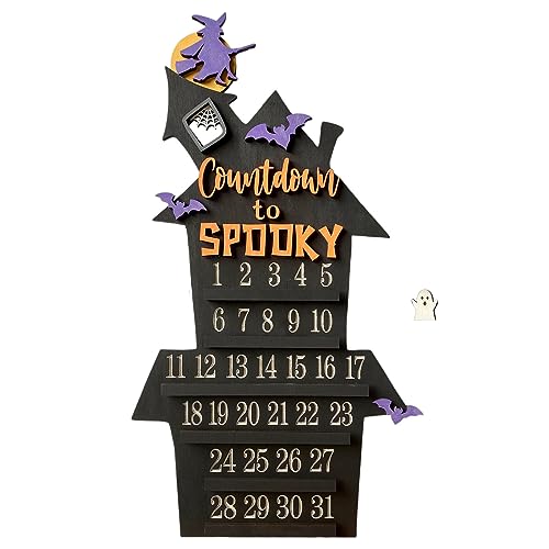 Halloween Countdown Kalender Deko Sarg Schreibtisch Ornament Holz Kürbis Fledermaus Grabstein Zimmer Dekorationen Party Dekorationen DIY Zählen Geschenke für Jungen Mädchen Halloween Countdown Kalender Deko Sarg Schreibtisch Ornament Holz Kürbis Fledermaus Grabstein Zimmer Dekorationen Party Dekorationen DIY Zählen Geschenke für Jungen Mädchen von Rpporm