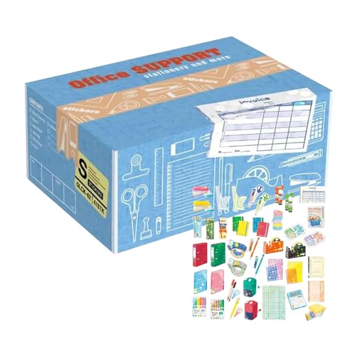 Miniatur Versandkarton Flake Aufkleber Set, Versandkarton Cartoon Scrapbook Aufkleber, dekorative Miniatur, Cartoon-Designs, kompakte Größe, 6 x 4 x 2,5 cm, für Kühlschrank-Dekoration Miniatur Versandkarton Flake Aufkleber Set, Versandkarton Cartoon Scrapbook Aufkleber, dekorative Miniatur, Cartoon-Designs, kompakte Größe, 6 x 4 x 2,5 cm, für Kühlschrank-Dekoration von Rproonay