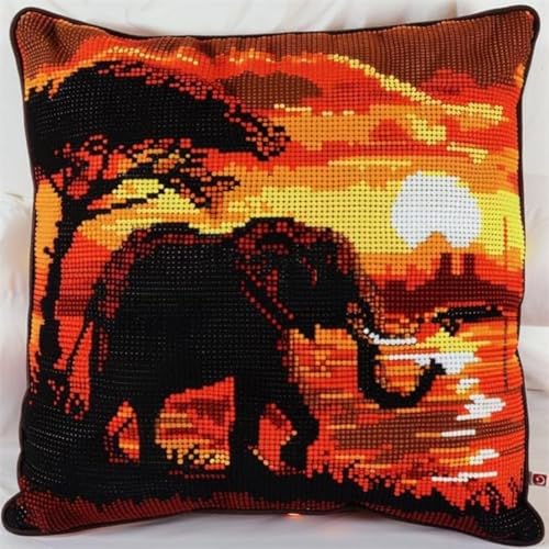 Diy Knüpfkissen Zum Selber Knüpfen Elefant Süß Tier Sonnenuntergang Baum Knüpfhaken-Sets Fantasietiere Diy Haken Gestrickter Bestickter Teppich Kissen Stickerei Knüpfhaken Teppich Set 43X43C Diy Knüpfkissen Zum Selber Knüpfen Elefant Süß Tier Sonnenuntergang Baum Knüpfhaken-Sets Fantasietiere Diy Haken Gestrickter Bestickter Teppich Kissen Stickerei Knüpfhaken Teppich Set 43X43C von Rqwybcaxn