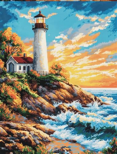 Kreuzstich Set Vorgedruckt, Leuchtturm 14Ct 40X50Cm Stickvorlagen Stickbilder Vorgedruckt Kreuzstich Stickpackungen Stickpackung Cross Stitch Embroidery Kit Stickset Sticken Set Für Erwachse Kreuzstich Set Vorgedruckt, Leuchtturm 14Ct 40X50Cm Stickvorlagen Stickbilder Vorgedruckt Kreuzstich Stickpackungen Stickpackung Cross Stitch Embroidery Kit Stickset Sticken Set Für Erwachse von Rqwybcaxn