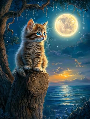 Kreuzstich Set Vorgedruckt, Süße Katze Mit Blauen Augen 14Ct 40X50Cm Stickvorlagen Stickbilder Vorgedruckt Kreuzstich Stickpackungen Stickpackung Cross Stitch Embroidery Kit Stickset Sticken Kreuzstich Set Vorgedruckt, Süße Katze Mit Blauen Augen 14Ct 40X50Cm Stickvorlagen Stickbilder Vorgedruckt Kreuzstich Stickpackungen Stickpackung Cross Stitch Embroidery Kit Stickset Sticken von Rqwybcaxn