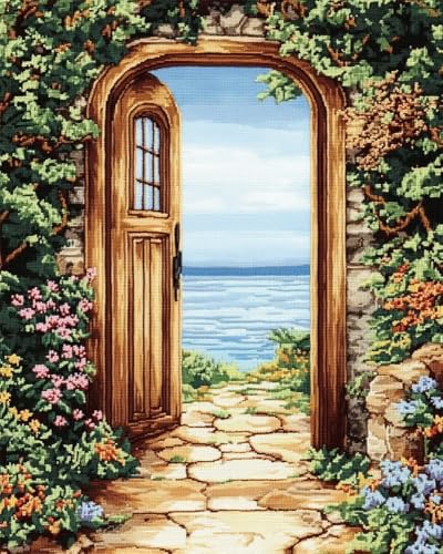 Kreuzstich Set Vorgedruckt, Türlandschaft 14Ct 40X50Cm Stickvorlagen Stickbilder Vorgedruckt Kreuzstich Stickpackungen Stickpackung Cross Stitch Embroidery Kit Stickset Sticken Set Für Erwac Kreuzstich Set Vorgedruckt, Türlandschaft 14Ct 40X50Cm Stickvorlagen Stickbilder Vorgedruckt Kreuzstich Stickpackungen Stickpackung Cross Stitch Embroidery Kit Stickset Sticken Set Für Erwac von Rqwybcaxn
