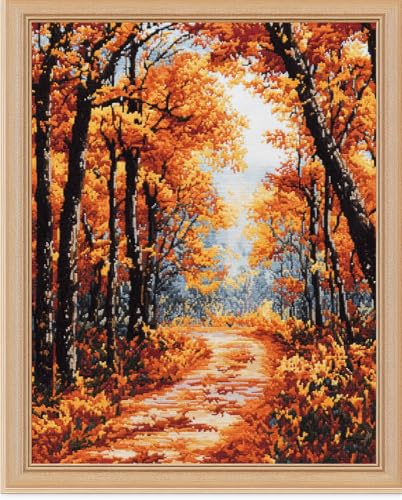 Kreuzstich Set Vorgedruckt,Herbstwaldblätter 14Ct 40X50Cm Stickvorlagen Stickbilder Vorgedruckt Kreuzstich Stickpackungen Stickpackung Tier Cross Stitch Embroidery Kit Stickset Sticken Set E Kreuzstich Set Vorgedruckt,Herbstwaldblätter 14Ct 40X50Cm Stickvorlagen Stickbilder Vorgedruckt Kreuzstich Stickpackungen Stickpackung Tier Cross Stitch Embroidery Kit Stickset Sticken Set E von Rqwybcaxn