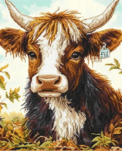 Kreuzstich Set Vorgedruckt,Kuhliebhaber Tiere 14Ct 40X50Cm Tiere Stickvorlagen Stickbilder Vorgedruckt Kreuzstich Stickpackungen Stickpackung Cross Stitch Embroidery Kit Stickset Sticken Set Kreuzstich Set Vorgedruckt,Kuhliebhaber Tiere 14Ct 40X50Cm Tiere Stickvorlagen Stickbilder Vorgedruckt Kreuzstich Stickpackungen Stickpackung Cross Stitch Embroidery Kit Stickset Sticken Set von Rqwybcaxn