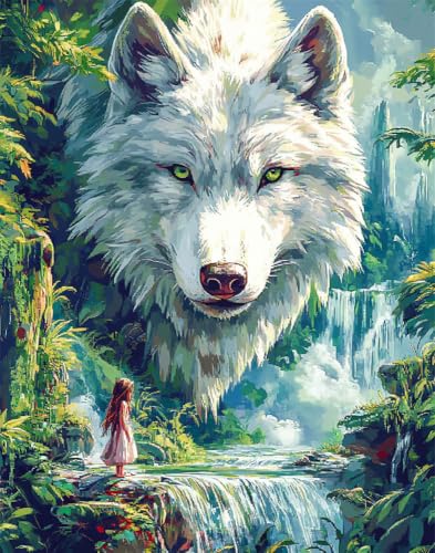 Kreuzstich Set Vorgedruckt,Mädchen Und Wolf 14Ct 40X50Cm Stickvorlagen Stickbilder Vorgedruckt Kreuzstich Stickpackungen Stickpackung Tier Cross Stitch Embroidery Kit Stickset Sticken Set Er Kreuzstich Set Vorgedruckt,Mädchen Und Wolf 14Ct 40X50Cm Stickvorlagen Stickbilder Vorgedruckt Kreuzstich Stickpackungen Stickpackung Tier Cross Stitch Embroidery Kit Stickset Sticken Set Er von Rqwybcaxn