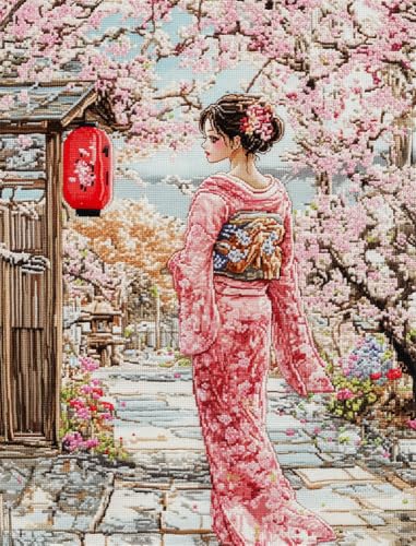Kreuzstich Stickpackungen Vorgedruckt Set Erwachsene,Schönes Japanisches Kimono-Mädchen 14Ct 40X50Cm Stickvorlagen Stickbilder Vorgedruckt Kreuzstich Stickpackung Sticken Stickbild Set Für E Kreuzstich Stickpackungen Vorgedruckt Set Erwachsene,Schönes Japanisches Kimono-Mädchen 14Ct 40X50Cm Stickvorlagen Stickbilder Vorgedruckt Kreuzstich Stickpackung Sticken Stickbild Set Für E von Rqwybcaxn