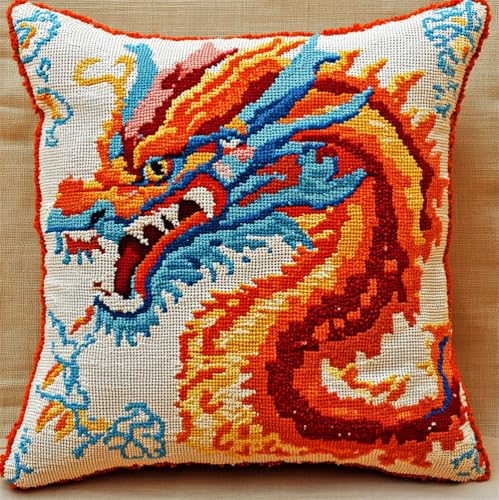Rqwybcaxn Diy Knüpfkissen Set Drachen Knüpfsets,Knüpfkissen,Sticksets,Diy-Teppich,Handarbeiten,Knüpfkissen-Sets 43X43Cm Rqwybcaxn Diy Knüpfkissen Set Drachen Knüpfsets,Knüpfkissen,Sticksets,Diy-Teppich,Handarbeiten,Knüpfkissen-Sets 43X43Cm von Rqwybcaxn